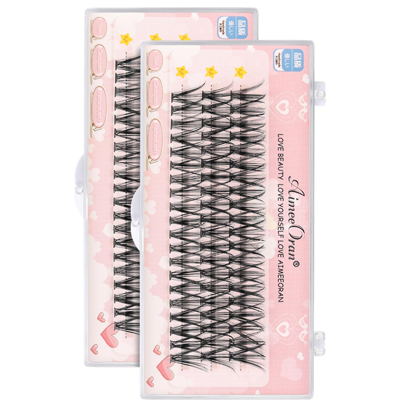 Thick Curling Lash Extensions Long Dramatic Thick Soft Light Lashes