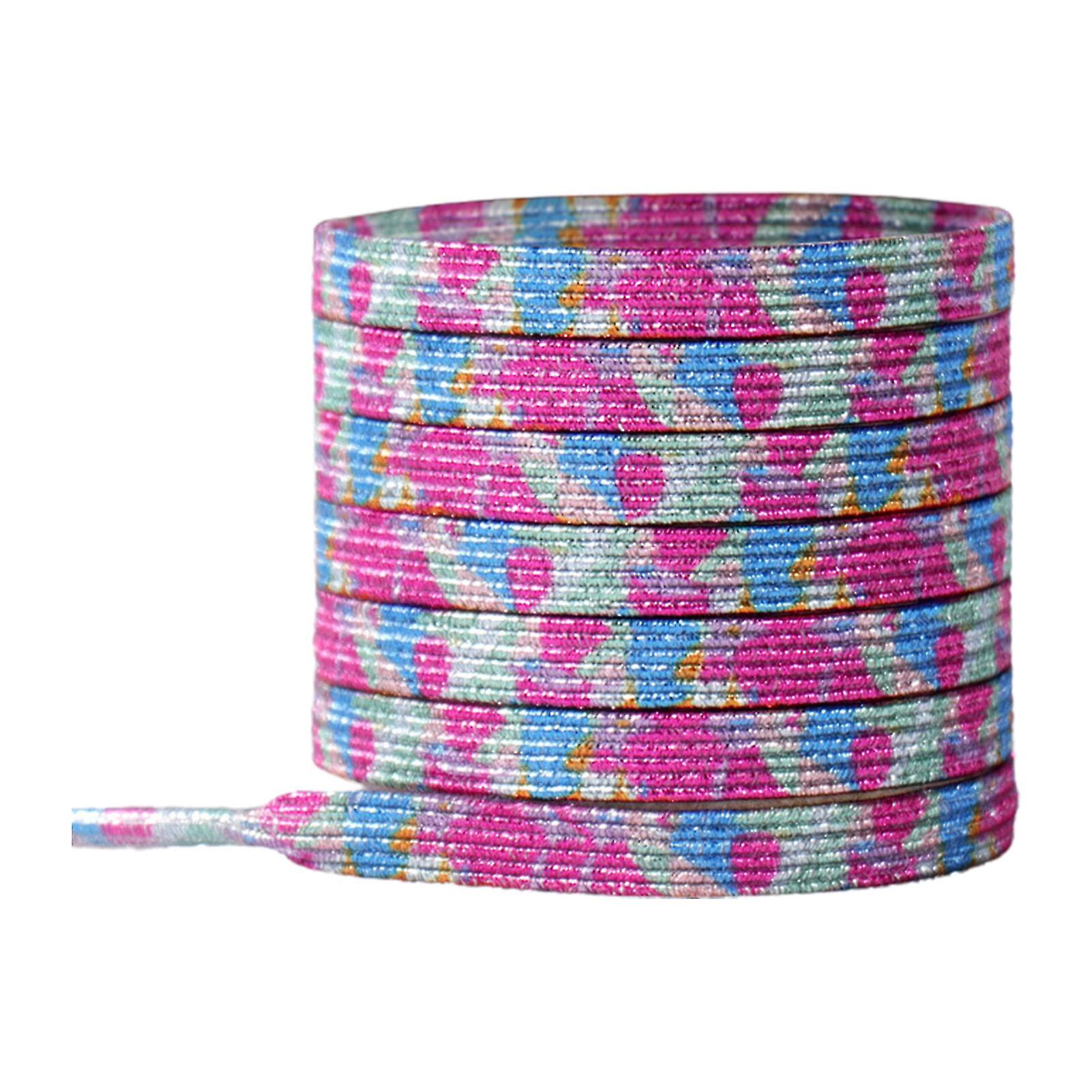 1 Pair Shoelaces Elastic Adjustable Polyester Stretch Versatile Tieless Shoelaces For Sneaker