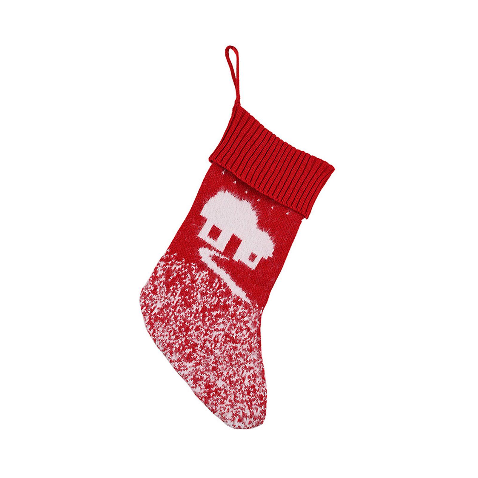 Xmas Merry Christmas Stockings Reusable Decorative Stockings For Cars Walls Windows Stairs
