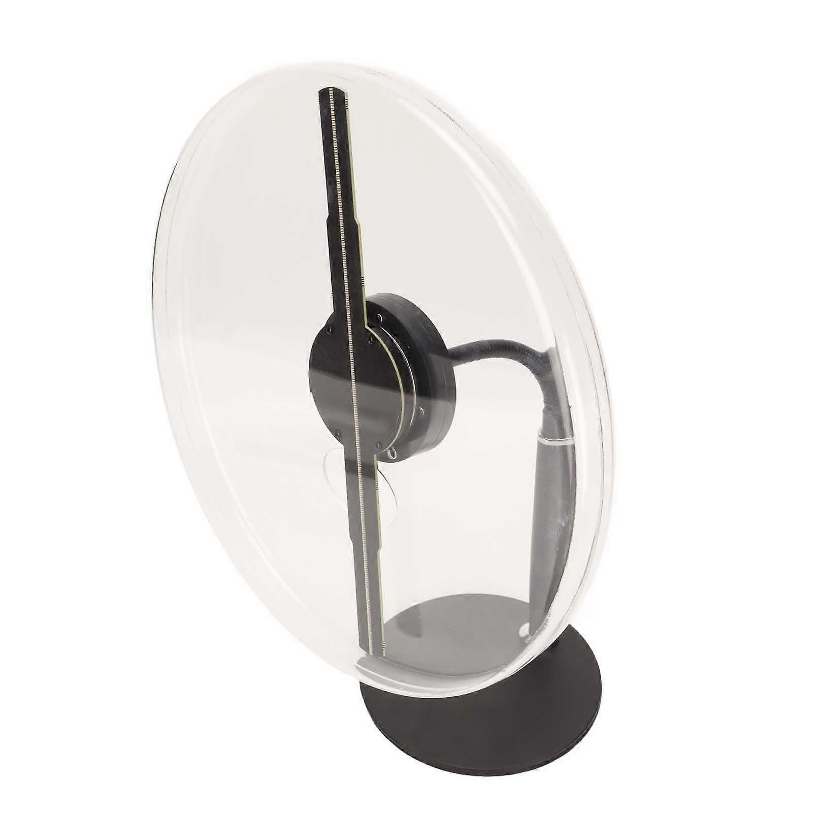 Holographic Advertising Projector 256x1024 176 Degree Visual Angle 256 LED Beads 3D Hologram Advertising Display Fan EU Plug 