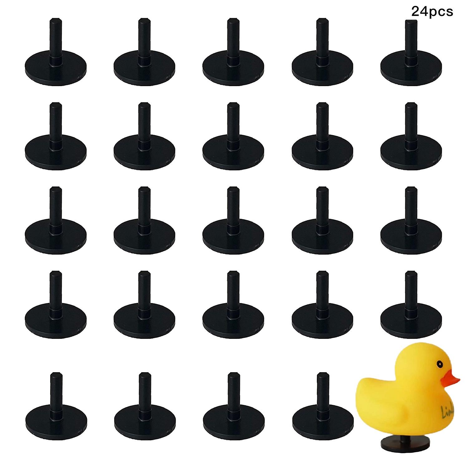 Duck Plug Rubber Duck Mount Holder for Jeep Dashboard - 48pcs