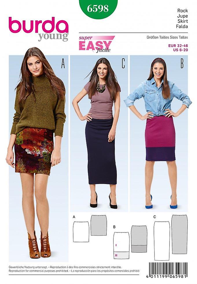 Burda Paper Sewing Pattern 6598