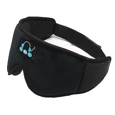 Black Wireless Bluetooth Sleep Eye Mask, Shading And Breathable To Help Sleep Az22664