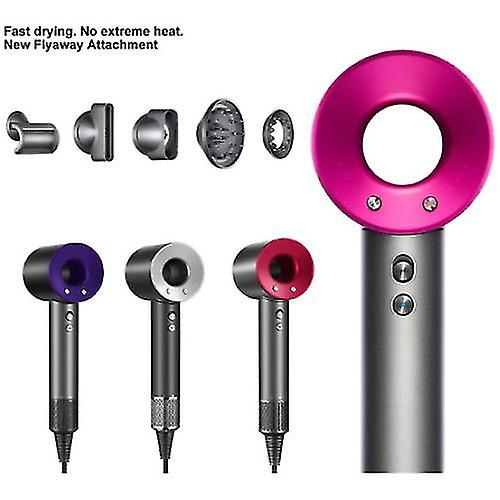 （紫色） 5合1电吹风专业沙龙无叶鼓风机