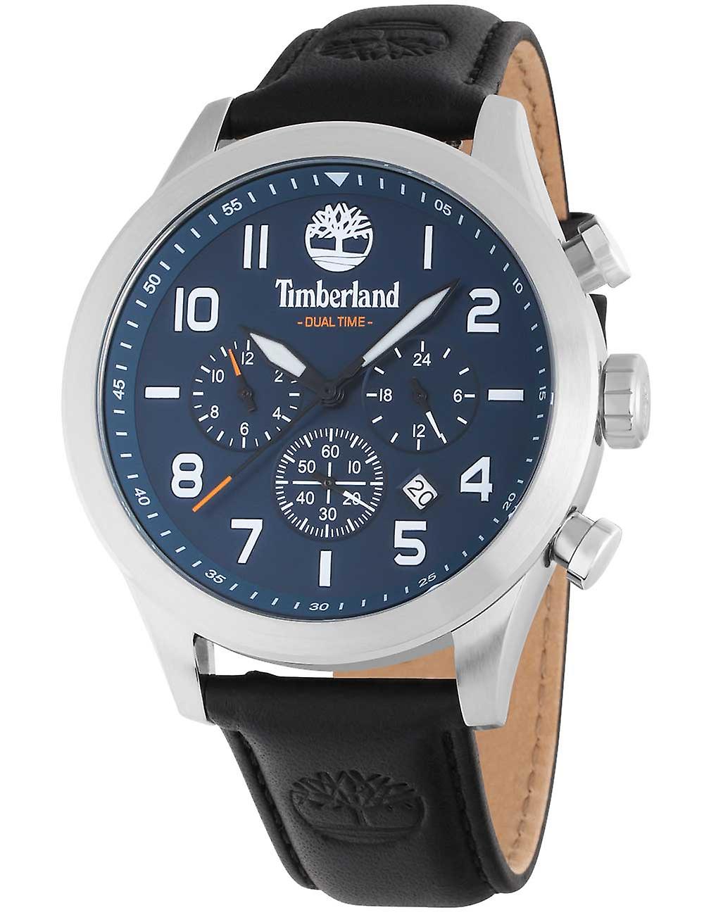 Timberland TDWGF0009702 Ashmont Dual Time Chronograph Men's Watch 46mm 5ATM