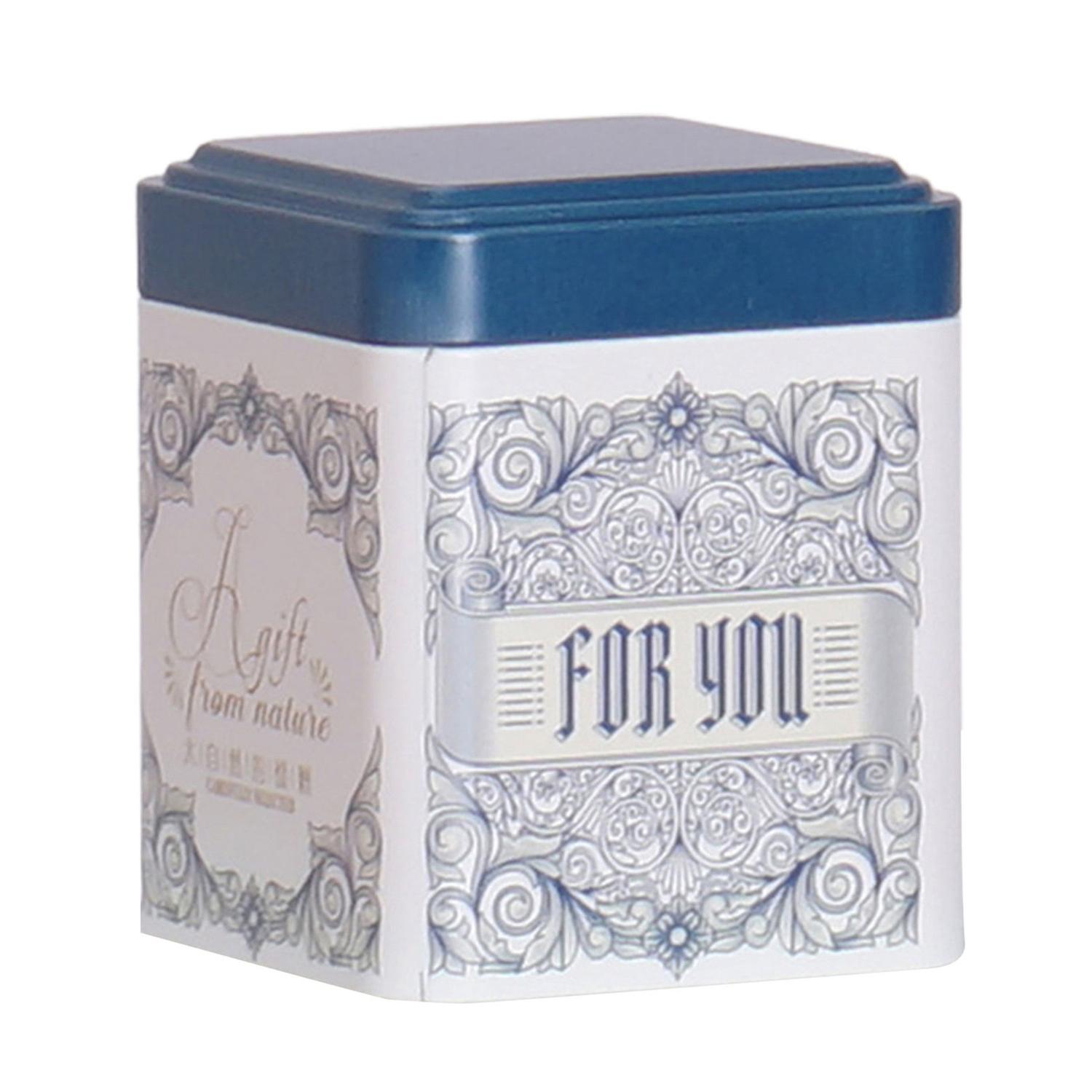 Tea Can Moisture-proof Portable Metal Wide Application Tea Storage Box for Home