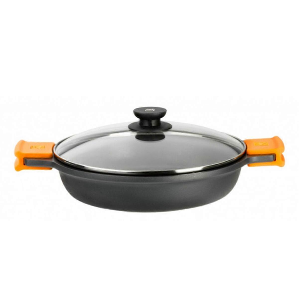 Caçarola com tampa de vidro BRA A270540 (40 cm) Alumínio