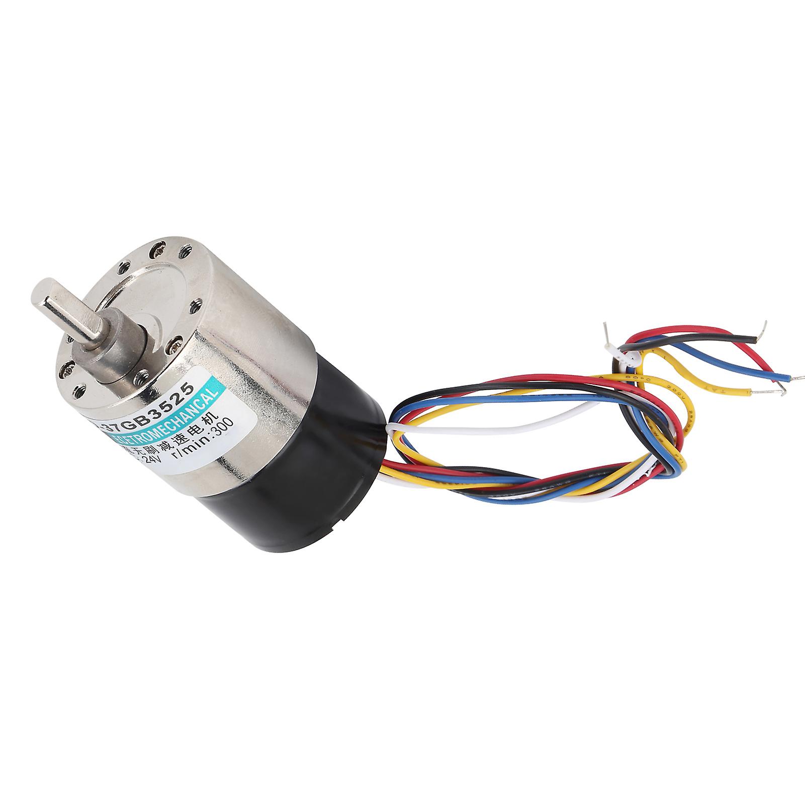 Brushless Motor with Bracket Speed Reduction CW/CCW DC24V for CNC Machine Tool XD-37GB3525300rpm/min 