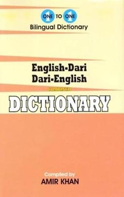 Englishdari Darienglish Onetoone Dictionary. Script Roman Examsuitable by Amir Khan Paperback