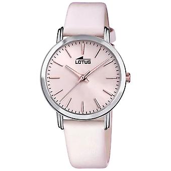 Lotus trendy Women's Analog Quartz Watch with Faux Leather Bracelet 18738/2