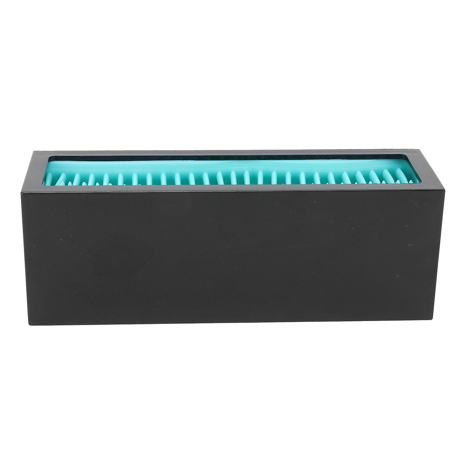 Silicone Cosmetic Storage Box for Makeup and Lipstick Organizer Case Container Durable Portable Black Blue