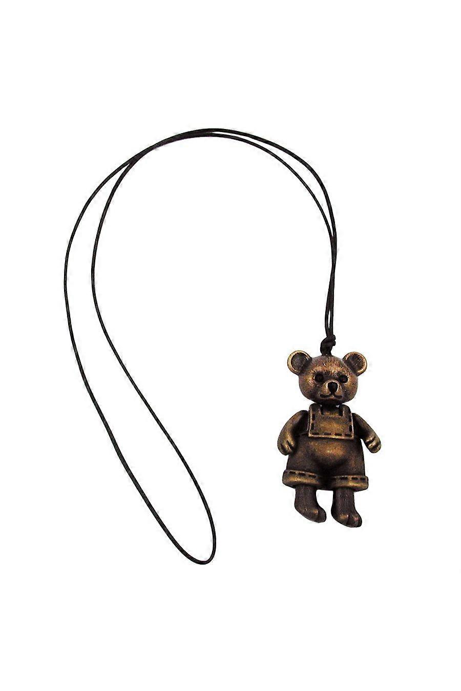Necklace Bear Antique Brass 90cm - Gl00987