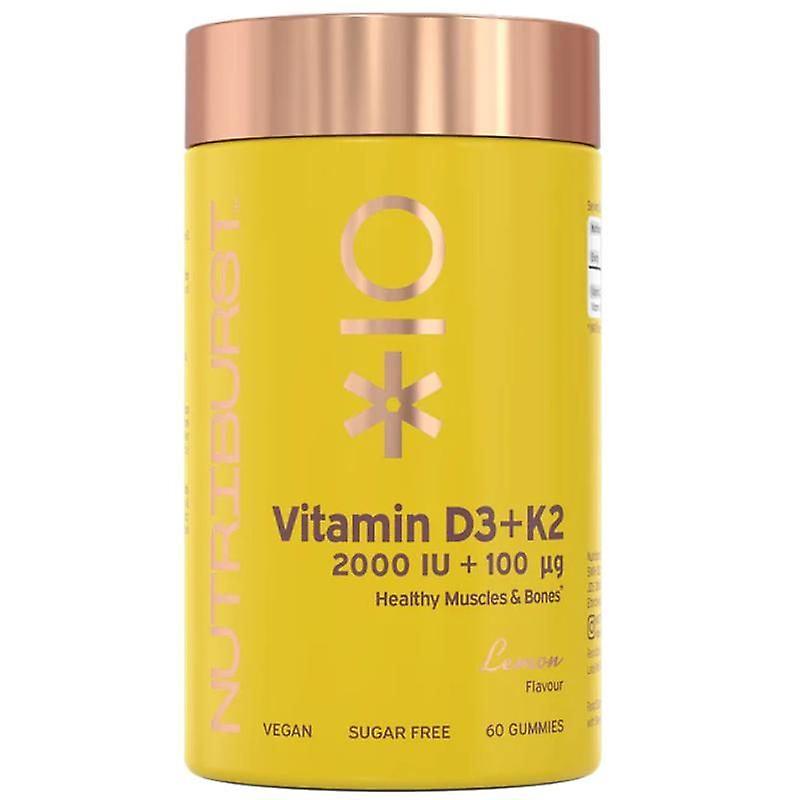 Nutriburst Vitamin D3 2000iu + K2 100ug Gummies 60
