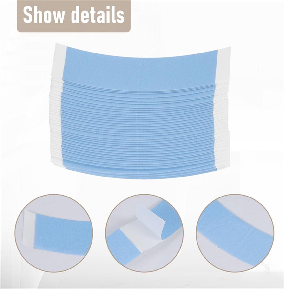 36Pc/Bag Fixed Wig Double Sided Tape Hair System Adhesive Extended Wig Strip Waterproof for Toupee