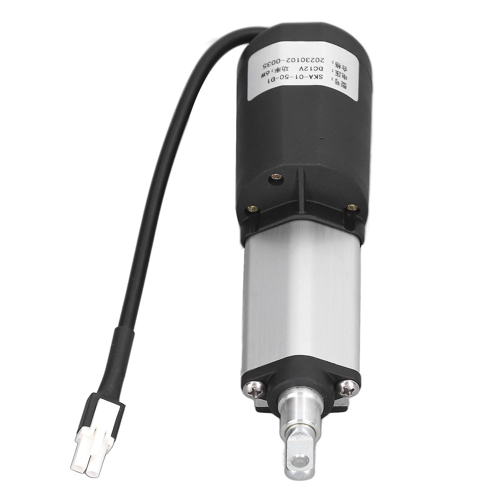 Electric Actuator Low Noise Telescopic Type Micro Linear Motion Actuator 50mm Stroke DC12V 6W