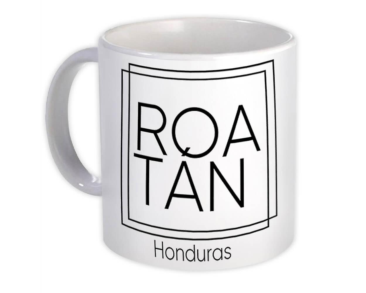 Gift Mug: Roatan Square