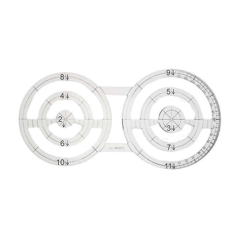 1pcs Sewing Template Ruler