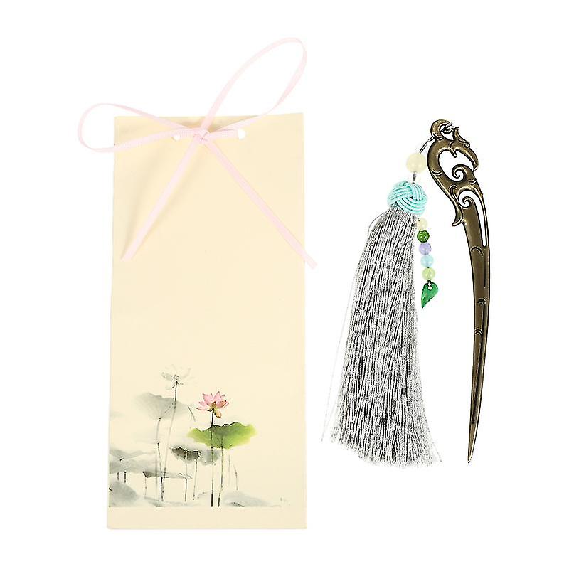 1pcs Bookmark With Tassel