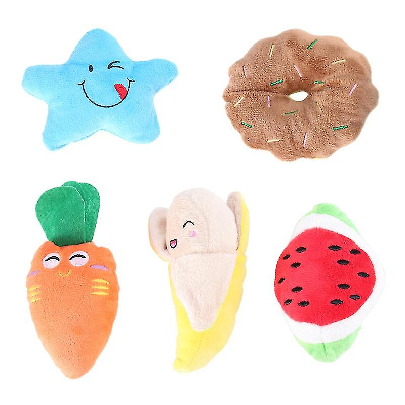 5pcs Plush Sound Toys