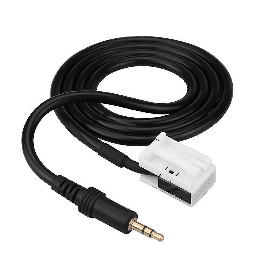 3.5mm Aux Audio Input Radio Mp3 Player Cellphone Input Adapter Cable For Peugeot 307/408