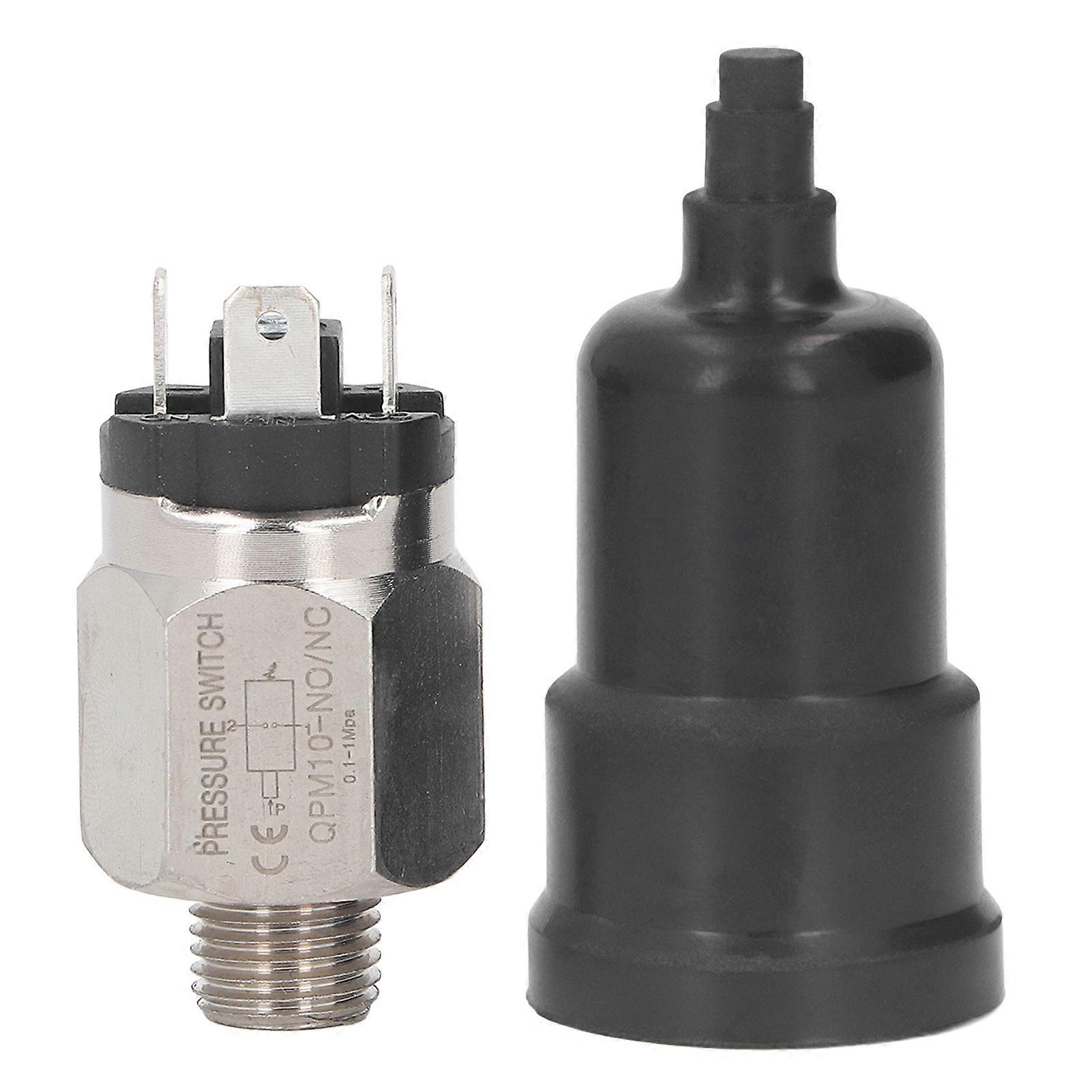 Pneumatic Adjustable Diaphragm Type Pressure Switch Stainless Steel Rubber Pressure Switch For Pump