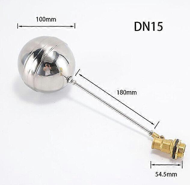 Float valve 1" 3/4"1/2" ball overflow protection overfill protection water tank