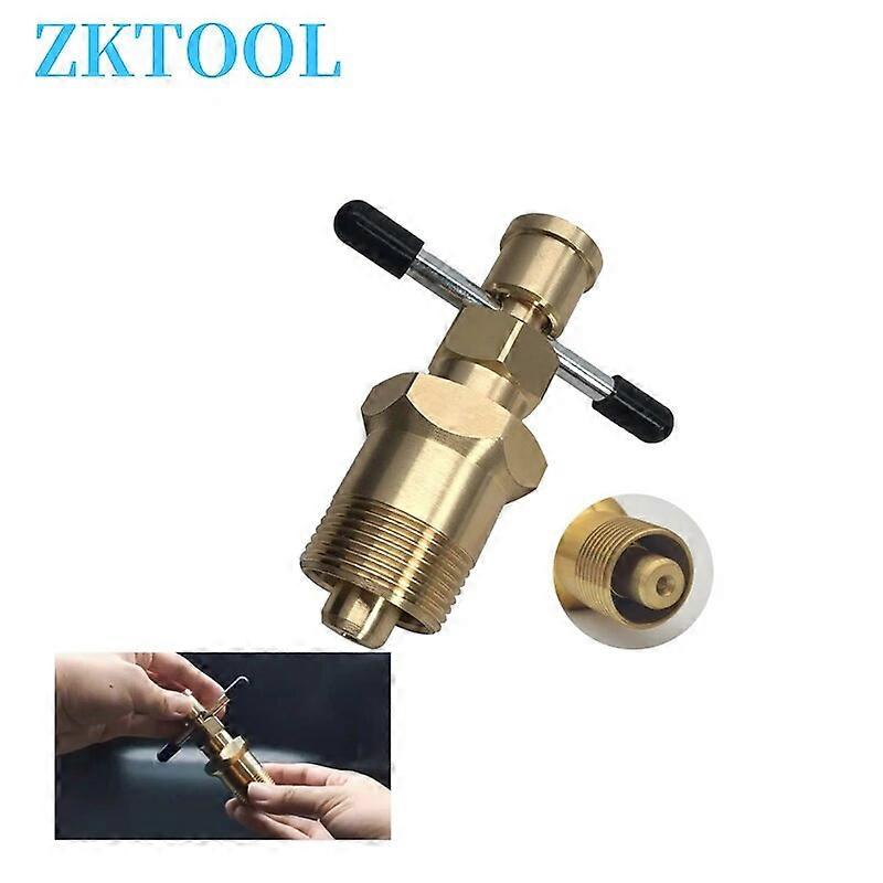 US Standard Olive Remover Puller Tool, Olive Puller Ferrule Puller for 1/2"/3/4" Diameter Solid Brass Fittings No.20558