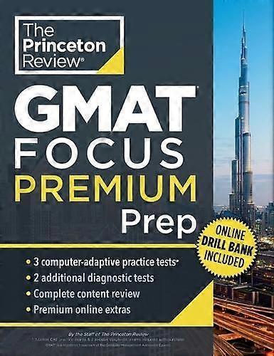 Princeton Review Gmat Focus Premium Prep by Princeton Review Paperback