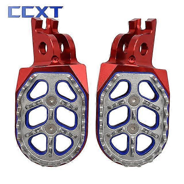 Motocross Cnc Aluminium Repose Pédales Repose-pieds Repose-pieds pour Honda Cr125 Cr250 Crf150r Crf250r Crf450r Crf250x Crf450x 20022018