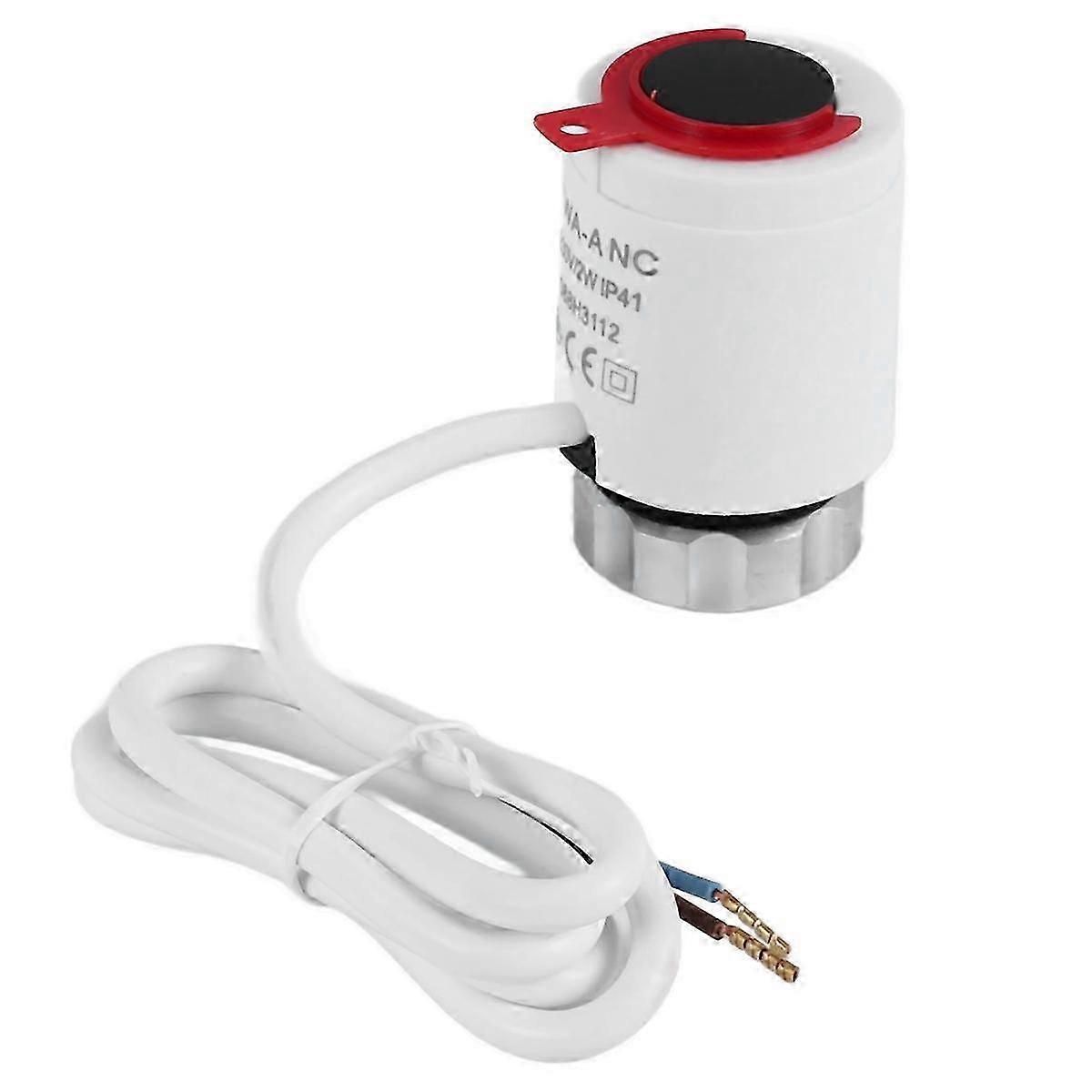 230V 常時閉 NC M30x1.5mm 電動サーマルアクチュエータ(床暖房用TRVサーモスタティックラジエーターバルブ用)