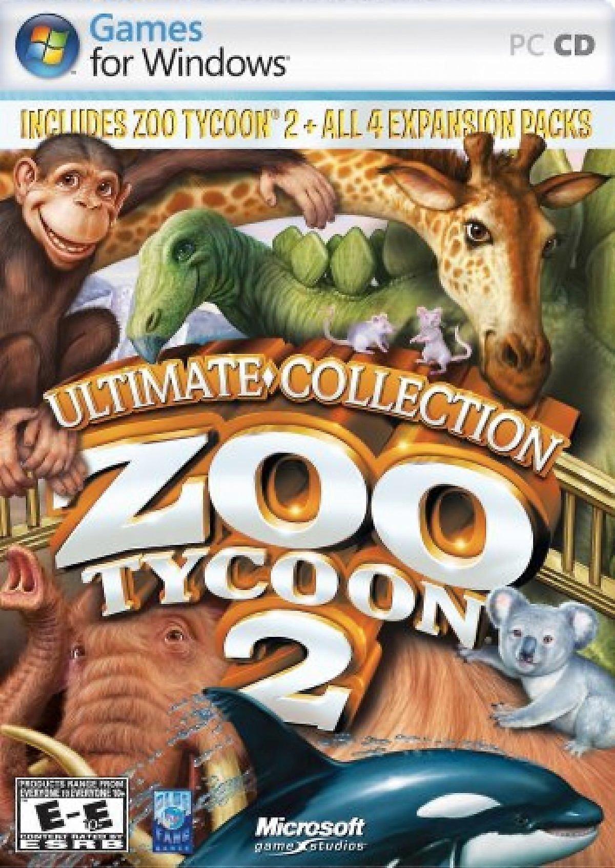 Zoo Tycoon 2 Ultimate Collection (PC) - New & Sealed