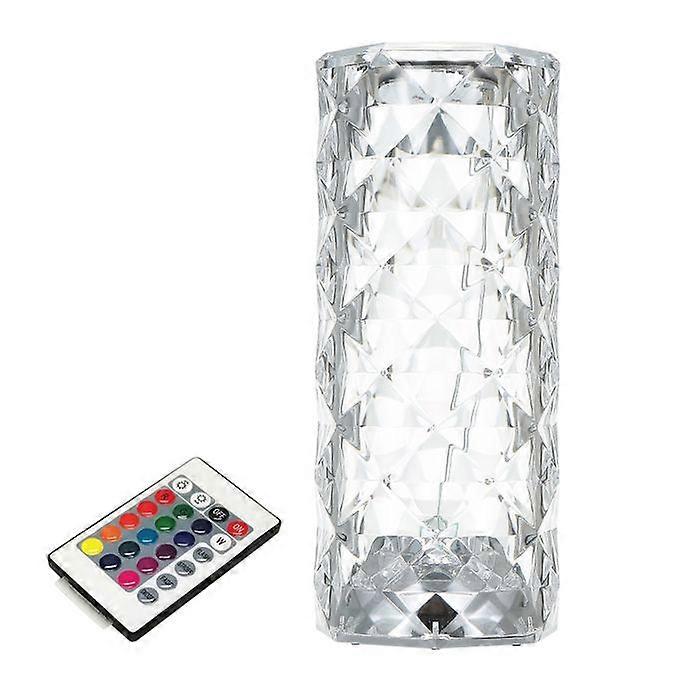 Acrylic Table Lamp With Remote Controller 16 Different