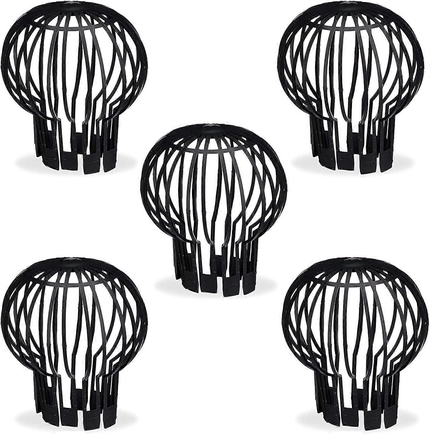 5 Pcs Downspout Filter, Gutter Guards, Keeps Gutters Unclogged By Leaves, Moss, Mud, Balls And Other Debris
