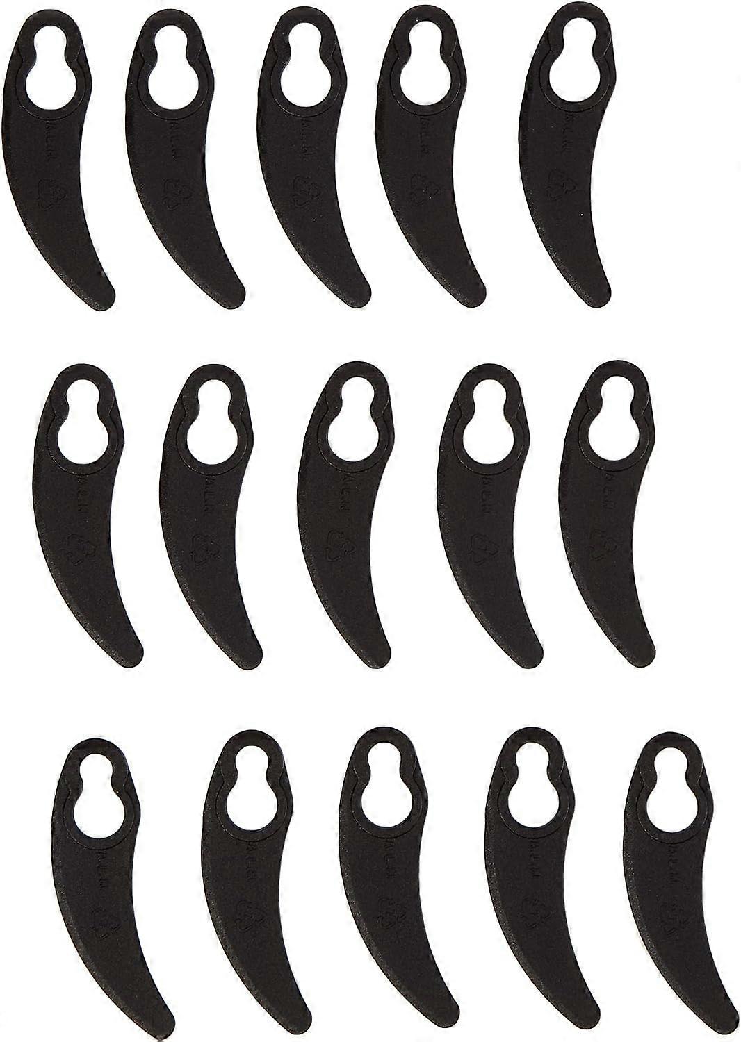 Small Crescent Murlebage Murlery Machine Plastic Blade, 9x6 Pole Murled Machine Plastic Blade15PCS