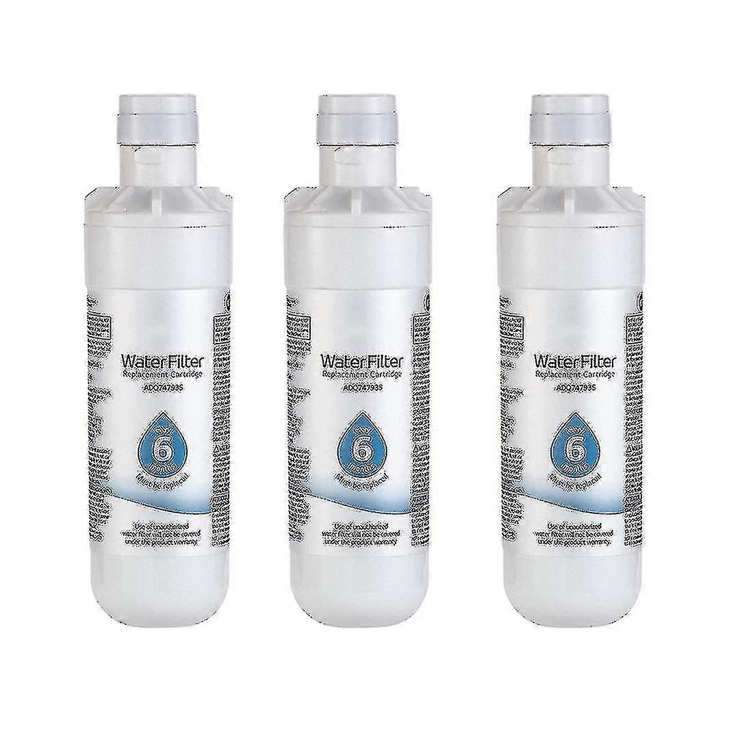 3 Pack Water Filter,compatible Lt1000p3,adq74793501 200 Gallon Refrigerator