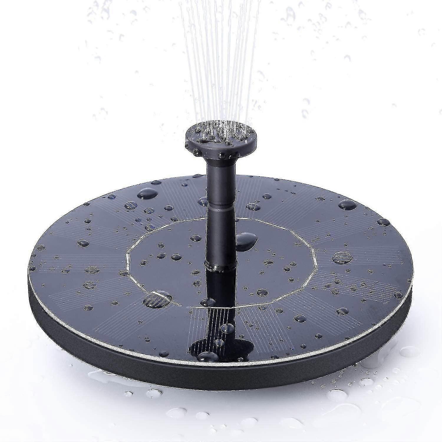 Solfontänpump Solvattenpump Solvattenpump för fågelbad