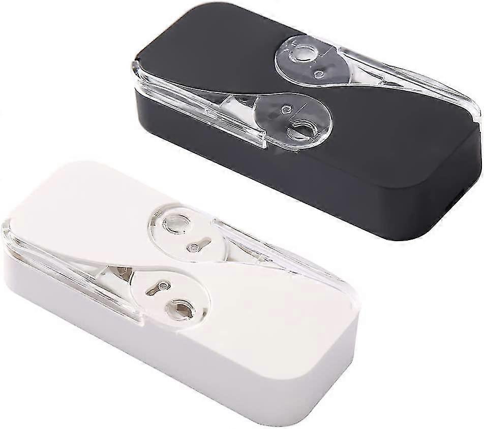 Portable Floss Dispenser, Dental Floss Picks Dispenser, Dental Floss Portable Case With 12 Pcs Dental Floss