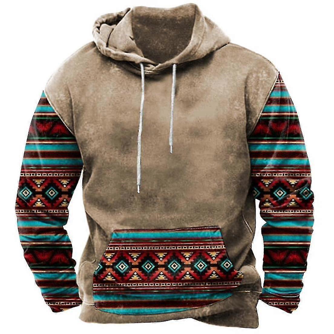 Men's Hoodie 3d Printed Long Sleeve Tops Leisure Hoodie Sweatshirt