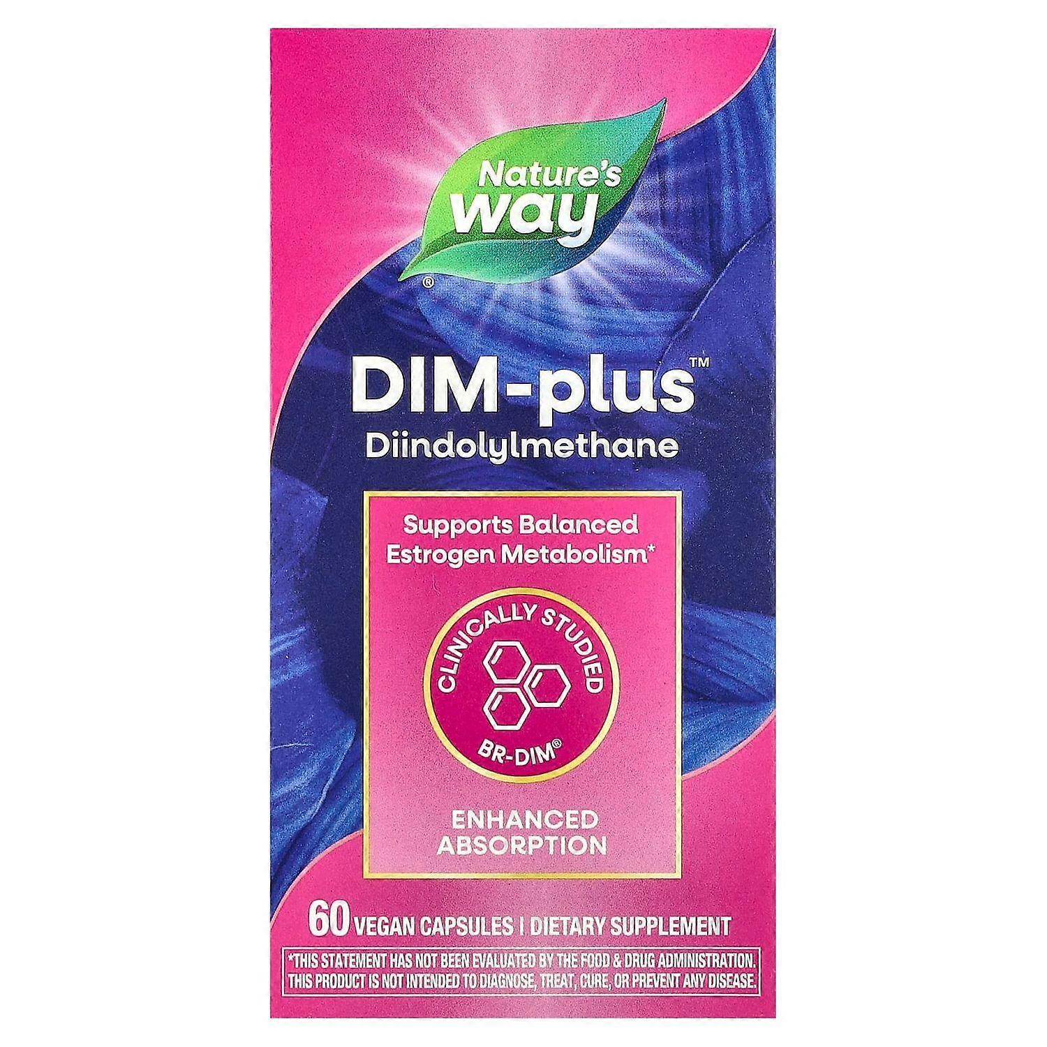 Nature's Way, DIM-Plus, 60 Vegan Capsules