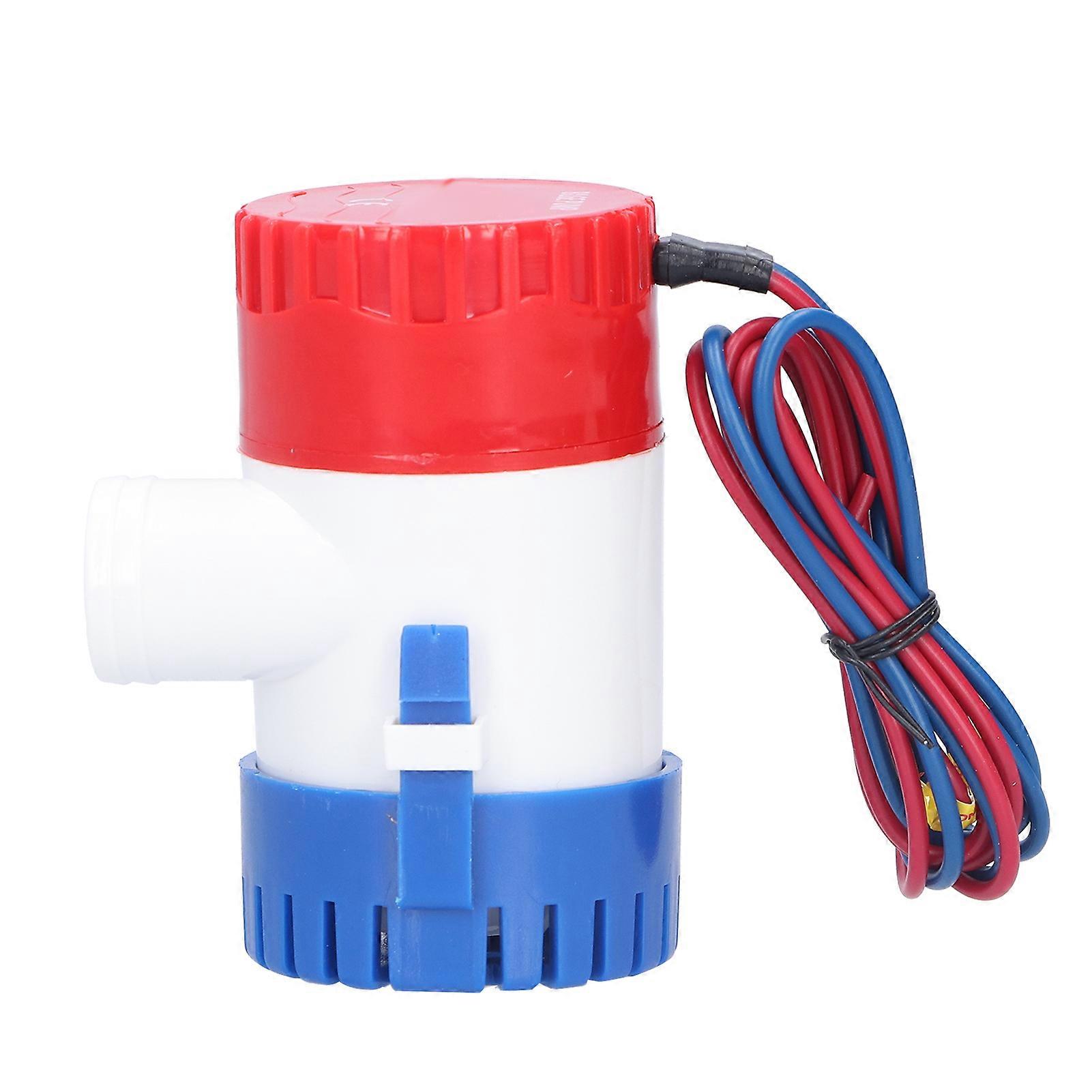 Dompelpomp 12v/24v dompelpomp lenspomp, met bilge vlotter schakelaar 750GPH elektrische