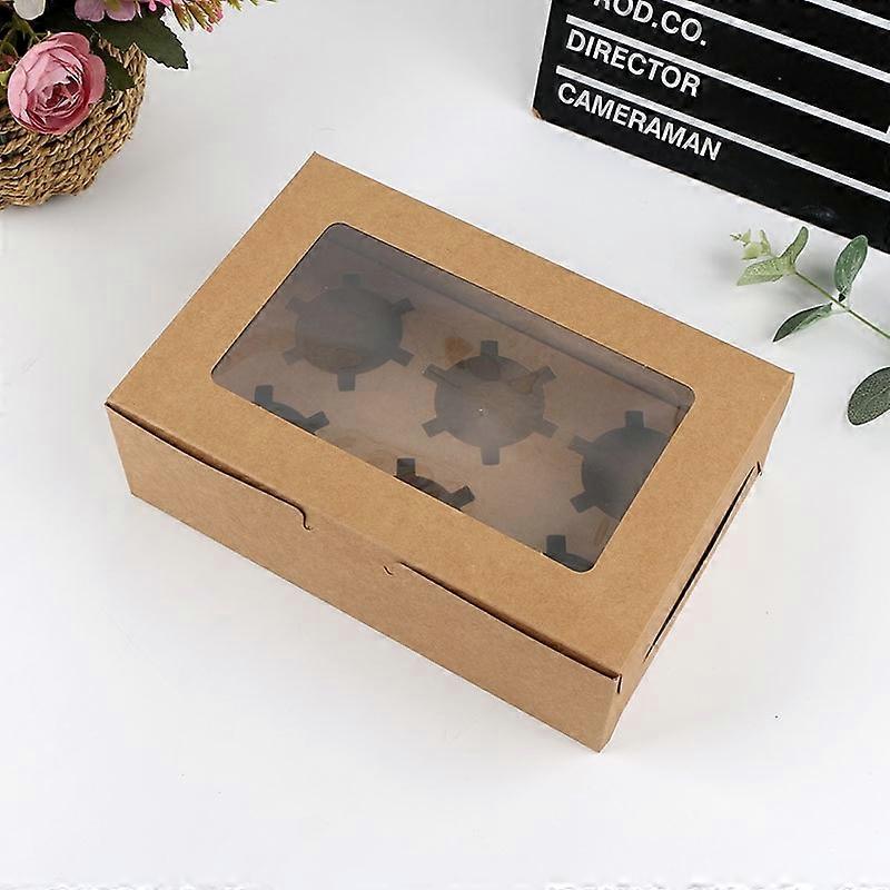 25 PCS Packaging Box, Specification: 6 In One (Kraft Paper) 6 In One (Kraft Paper)