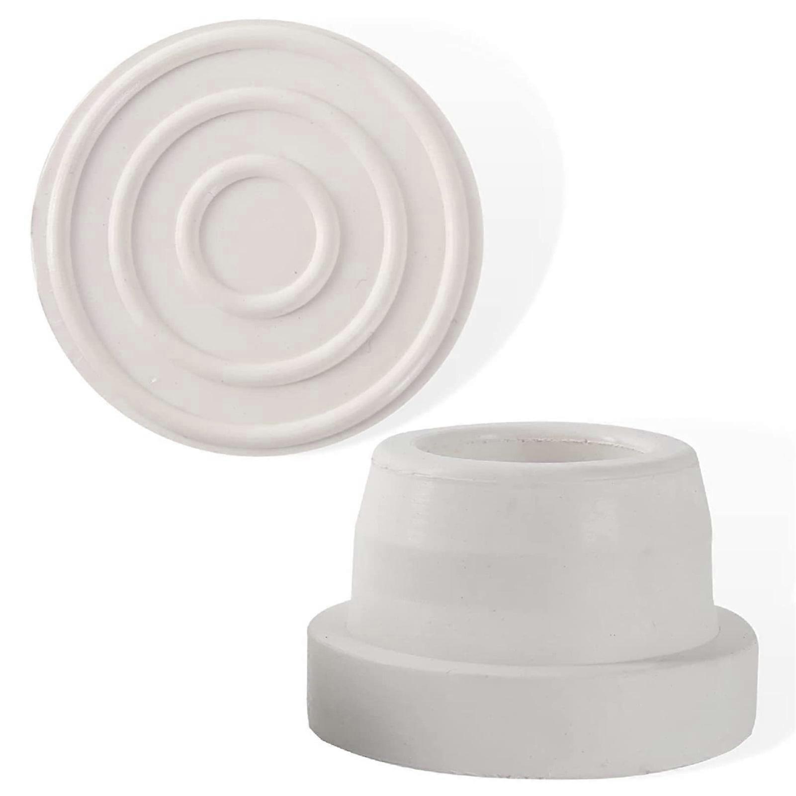2 Pcs Swimming Pool Ladder Bumpers Durable Pool Ladder Rubber Plug Fit for 1.9in Inner Diameter Ladder