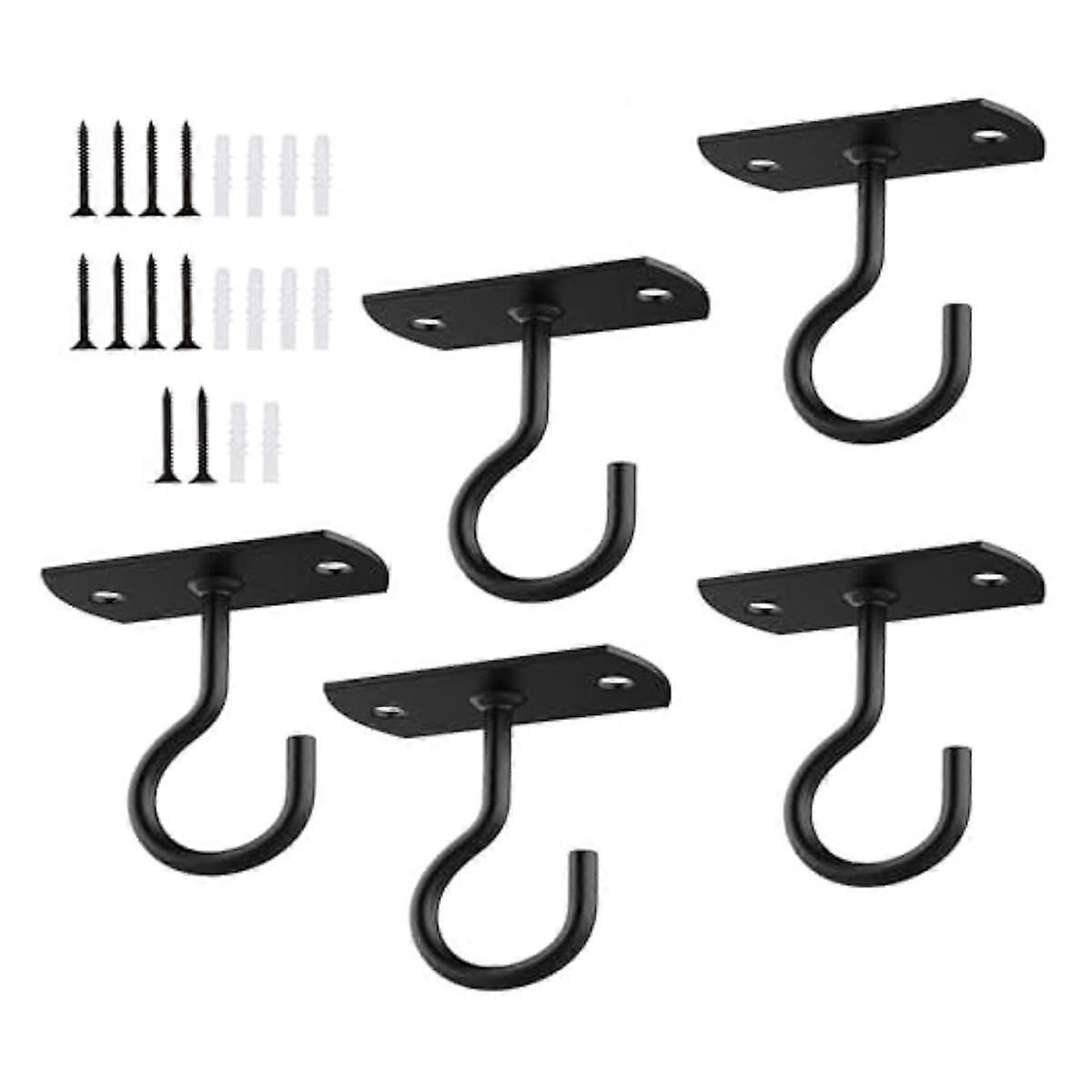 Ceiling Hooks for Hanging Plant,Wall Hook for , Flower Basket, Wind Chimes, Lanterns, Lights, Bird