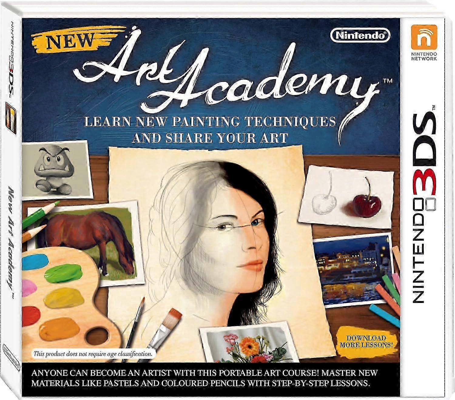 New Art Academy 3DS Game