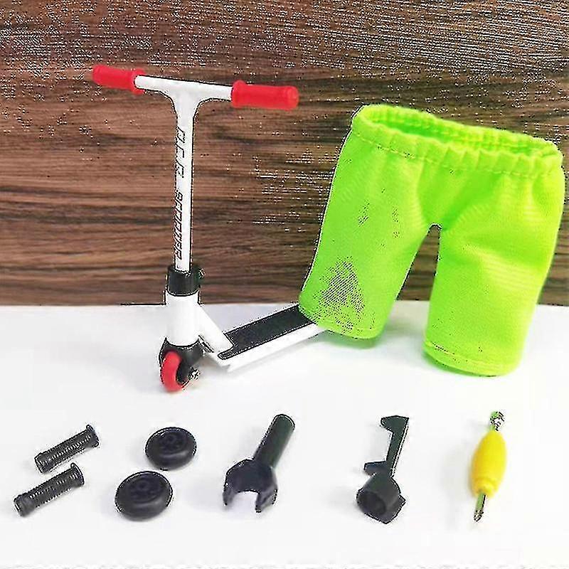 Alloy Finger Scooter With Mini Scooters Tools And Finger Board Skateboard Toy
