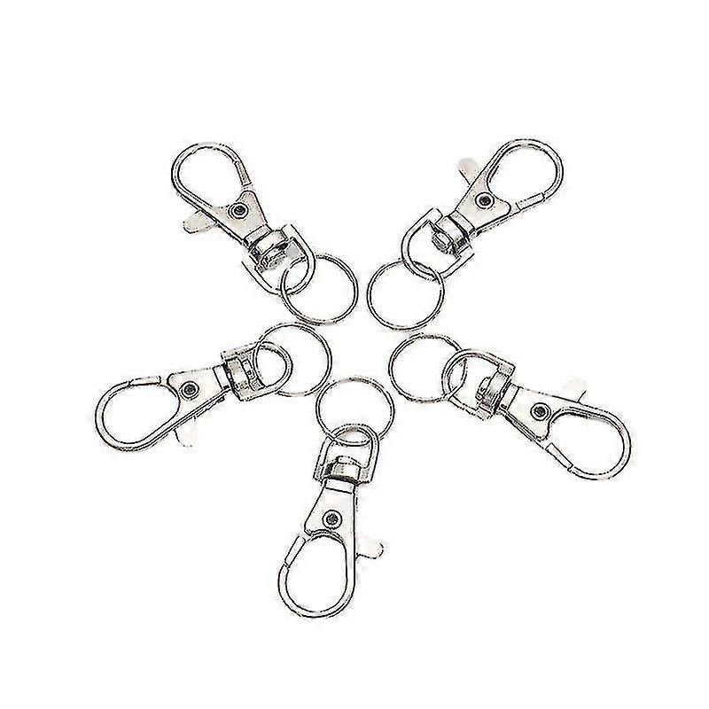 20 Pcs Dog Buckle Key Chain Hook Buckle Lobster Buckle Anti-theft Car Key Chain Plush Strap Buckle