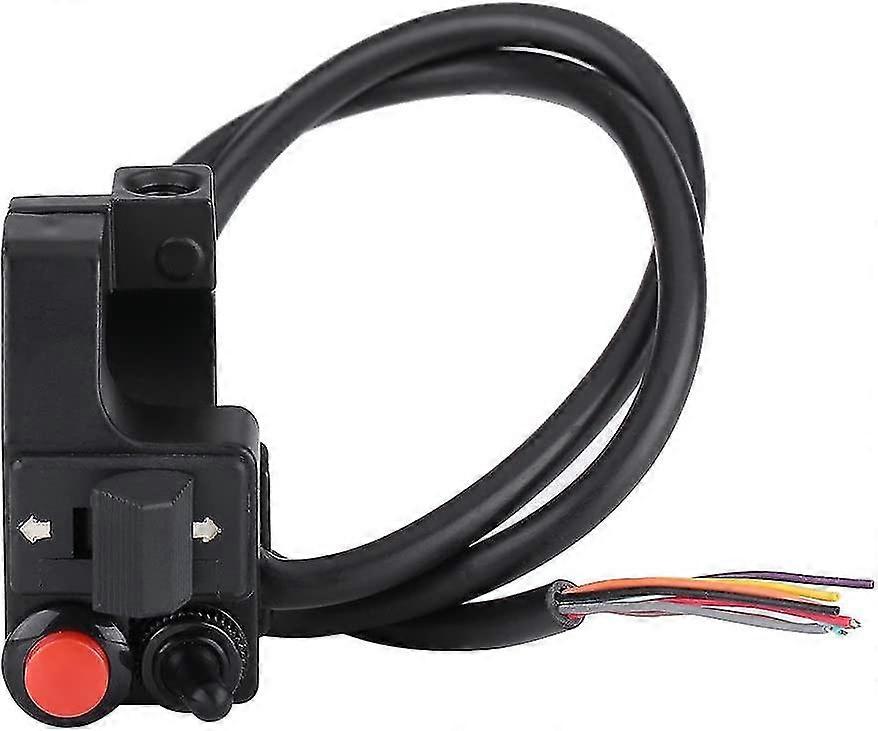 12v 10a Universal Motorcycle Handlebar Control Switch Mounting Switch/headlight/turn Signal For 7/8" 22mm Handlebar Abs Plastic