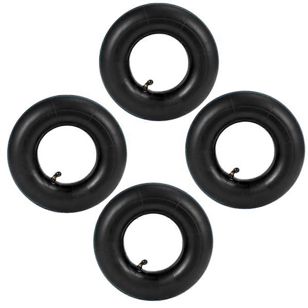 4 PCS 4.10/3.50-4 Inch Inner Tube Tire for Hand Truck, , Hand Cart, Garden Cart, Lawn Mower,4.10-4