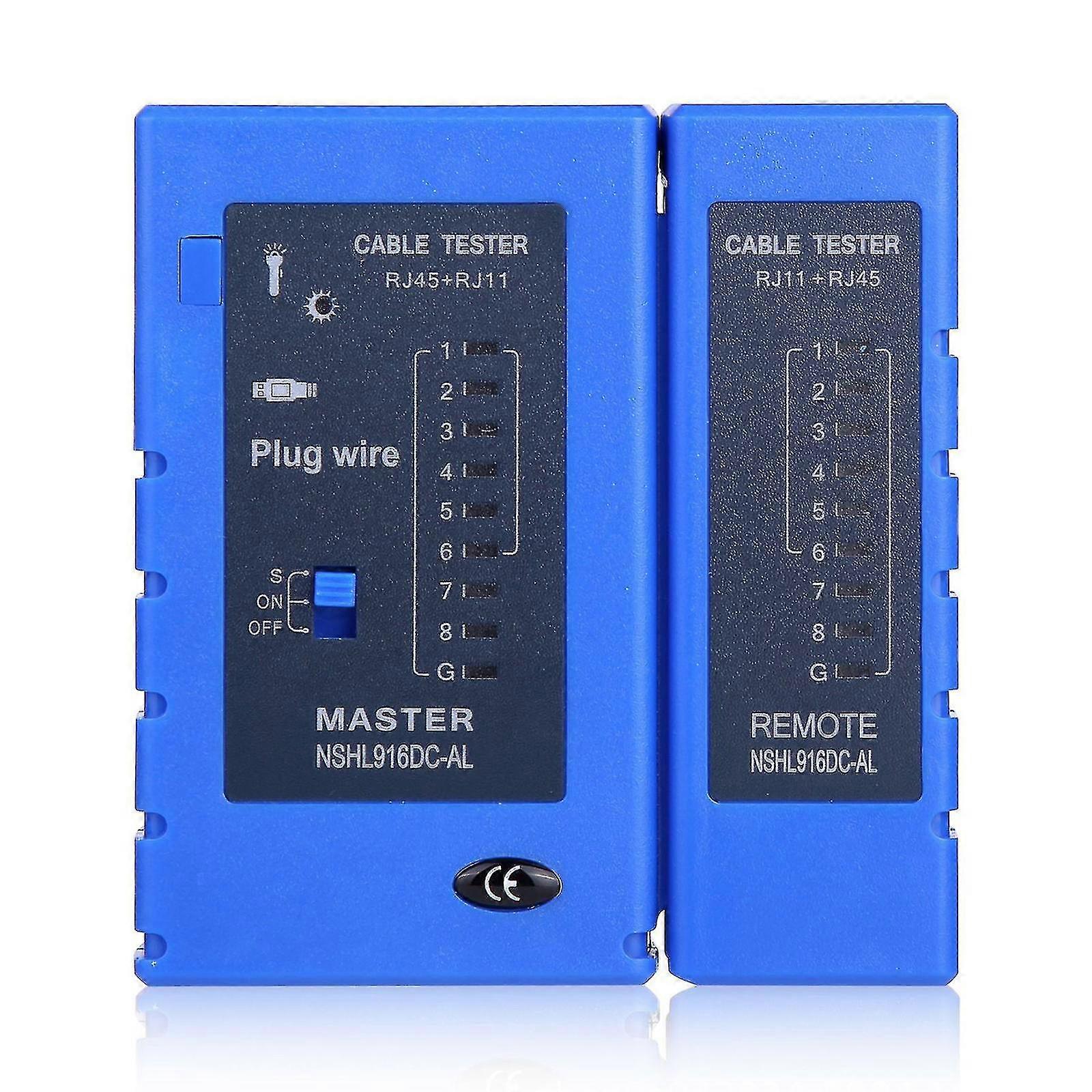Rj45 Multifunctional Cable Testers Fast Testing Without Wait Cable Tester