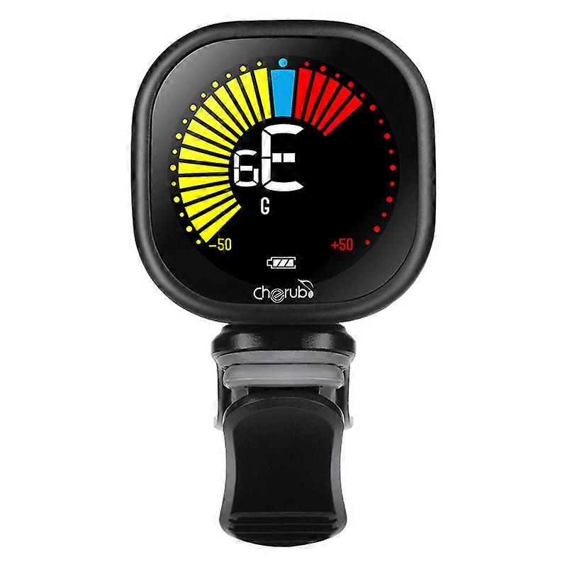 Rechargeable Clip-On Tuner Black